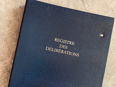Dlibrations du conseil municipal