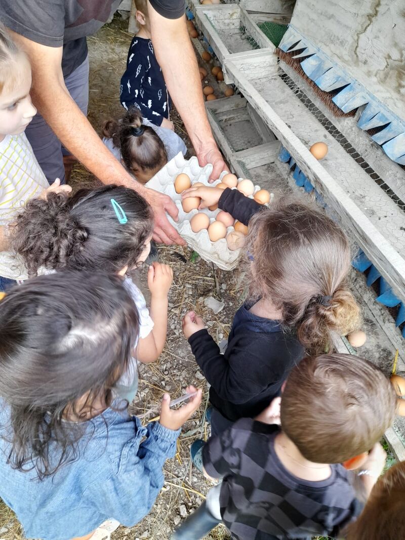 Sortie &agrave; la ferme